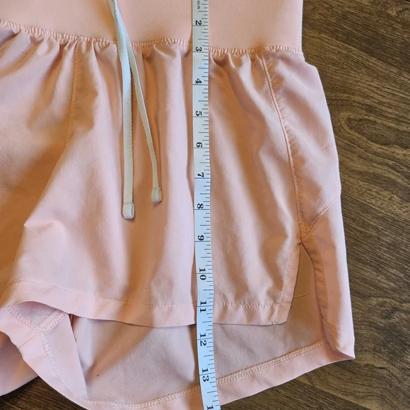 Under Armour Women's Light Pink Athletic Shorts - Picture 7 of 7